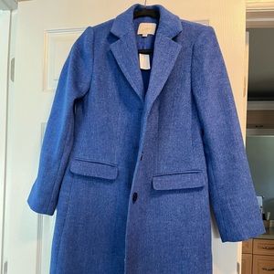 LOFT XXS Blue long coat